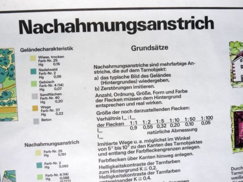 NVA Instructieposter Nachahmungs Anstrich - Afbeelding 4
