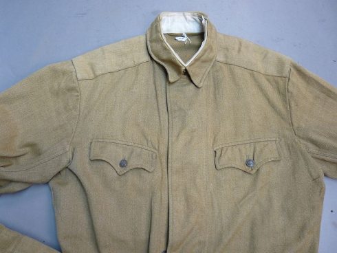 Oud model sovjet jasje met gesloten kraag, WO II model - Afbeelding 3