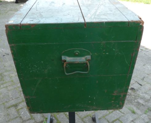 Nederlandse Vooroorlogse Officiers Kist - Afbeelding 5