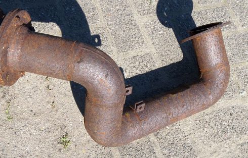 Stoffilter met pijp voor de bunker filterinstalatie - Afbeelding 3