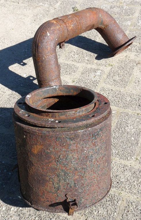 Stoffilter met pijp voor de bunker filterinstalatie - Afbeelding 8
