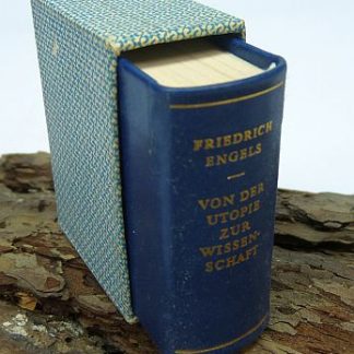 DDR Mini boekje Friedrich Engels - Von der utopie zur wissenschaft