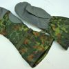 Bundeswehr gevoerde winter handschoenen flecktarn