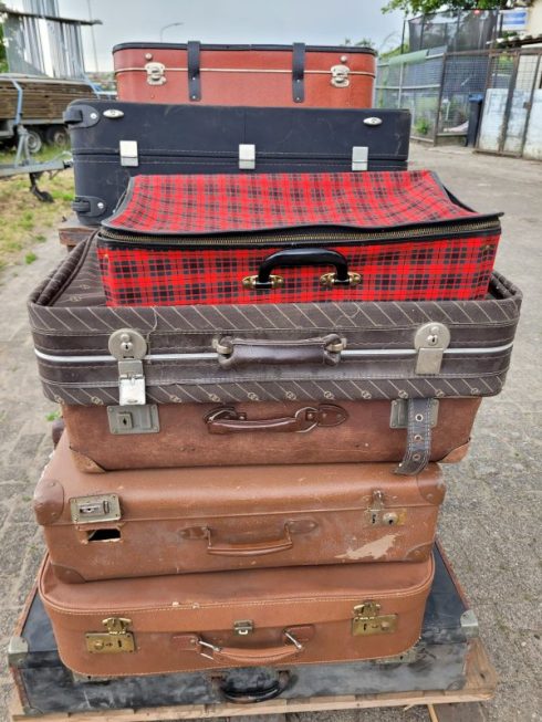 Lot van 17 vintage koffers - Afbeelding 4