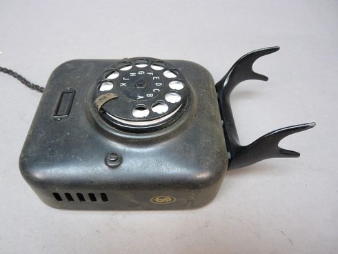 Duitse ww2 Reichspost Wandtelefoon - Afbeelding 4