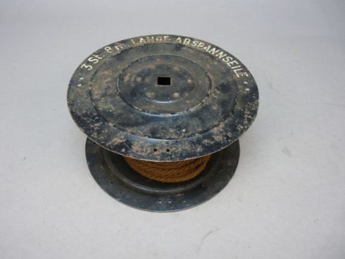 Duitse WW2 kabel op haspel - Afbeelding 4