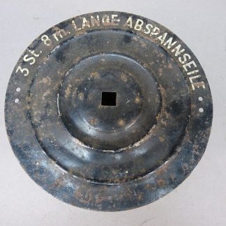 Duitse WW2 kabel op haspel