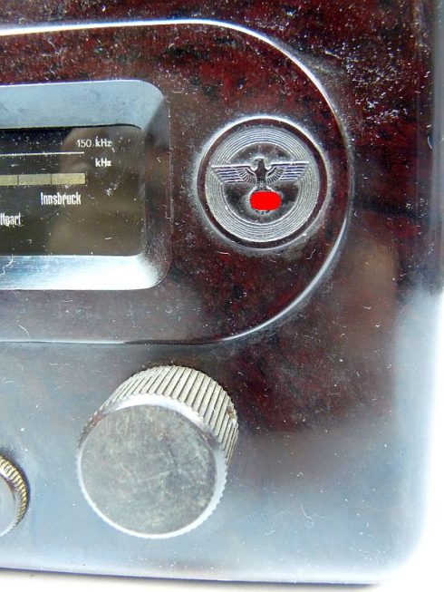 Bakelieten volksontvanger VE301 Dyn, fabrikant Loewe - Afbeelding 7