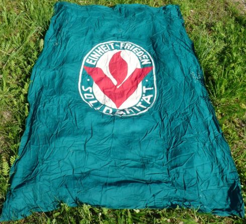 Zeer zeldzame DDR NVA Einheit-Frieden Volks Solidaritat jaren 50 - Afbeelding 2