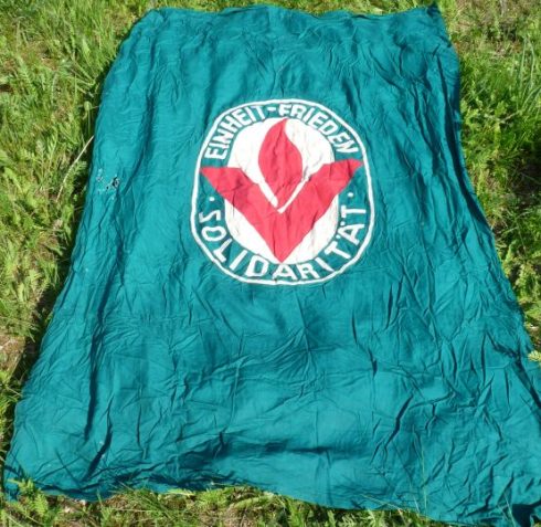 Zeer zeldzame DDR NVA Einheit-Frieden Volks Solidaritat jaren 50 - Afbeelding 3