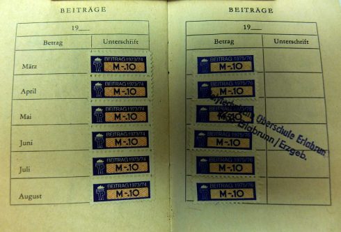 DDR Mitgeliedsbuch der Thalmannpioniere - Afbeelding 3
