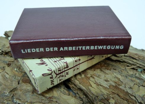 DDR Mini Liederbuch Lieder der Arbeiterbewegung