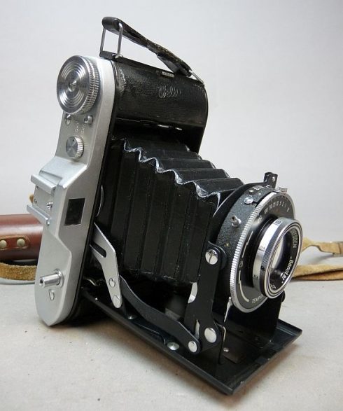 DDR Belfoca vouwcamera, jaren 50 - Afbeelding 3