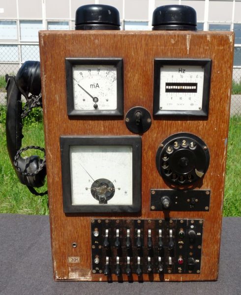 Kleiner Prüfschrank 50. fabrikant, Telefoon en Signaal K.-G. Wagner en Co