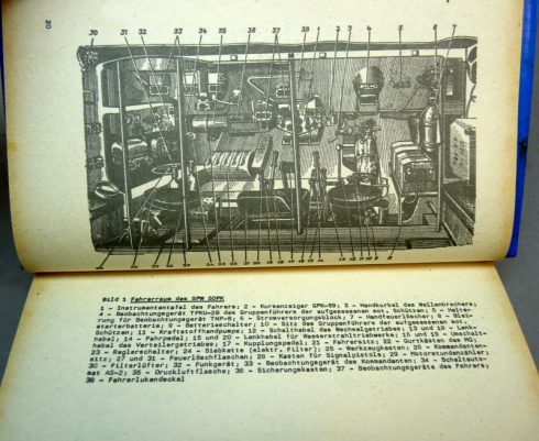 DDR NVA Handbuch schwimmpanzer PT76 PT76B A 051/1/107 - Afbeelding 2