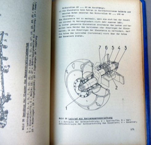 DDR NVA Handbuch schwimmpanzer PT76 PT76B A 051/1/107 - Afbeelding 4