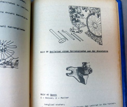 DDR NVA Handbuch schwimmpanzer PT76 PT76B A 051/1/107 - Afbeelding 5