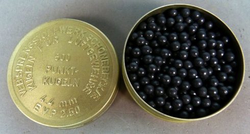 DDR Luchtbuks kogeltjes, 4,4 mm, 500 stuks