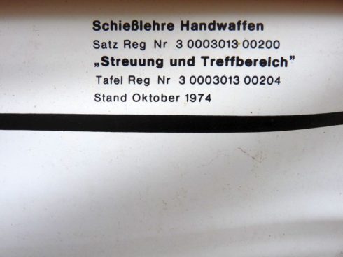 Instructie rolplaat ,,Schieslehre Handwaffen,, - Afbeelding 3
