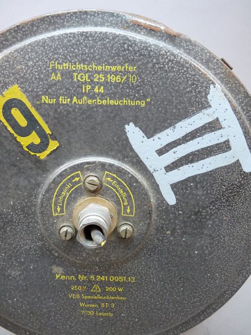DDR / NVA zoeklicht / schijnwerper - Afbeelding 3