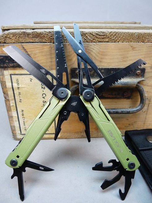 Black Eagle Yukon Forest Green multitool - Afbeelding 2