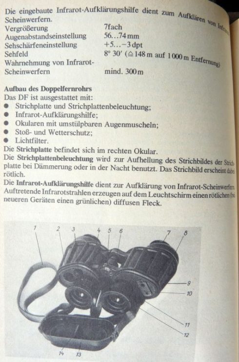 NVA verrekijker DF 7x40 - Afbeelding 9
