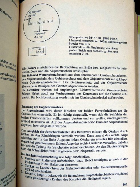 NVA verrekijker DF 7x40 - Afbeelding 10