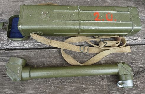 Sovjet PAB-2 periscoop artillerie richtcirkel, compleet set! - Afbeelding 14