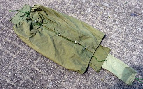 Canvas tenthoes of grondzeilhoes