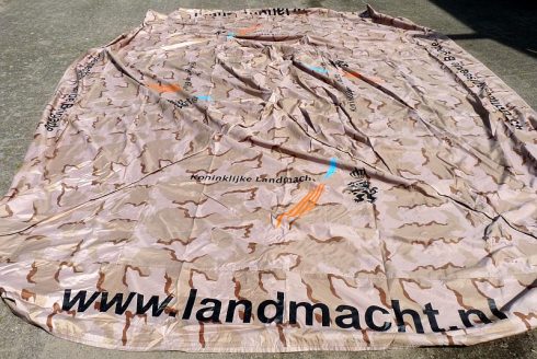 Nederlandse KL Desert camouflage tent, hoes, cover?