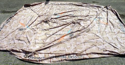Nederlandse KL Desert camouflage tent, hoes, cover? - Afbeelding 2