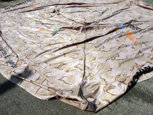 Nederlandse KL Desert camouflage tent, hoes, cover? - Afbeelding 5