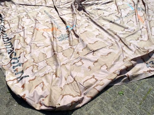 Nederlandse KL Desert camouflage tent, hoes, cover? - Afbeelding 6