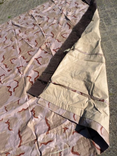 Nederlands KL Desert camouflage afdekzeil - Afbeelding 4