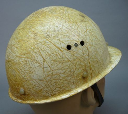 DDR veiligheids helm Zivil Verteidigung - Afbeelding 3