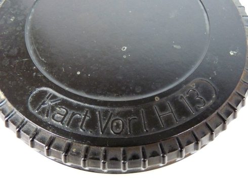 Grote bakelieten koker voor de Kartusche Vorladung Haubitze 13 - Afbeelding 2
