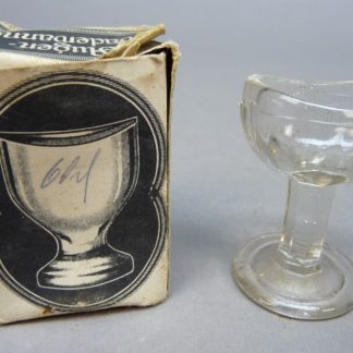 Vintage oogspoelglas, jaren 30/40