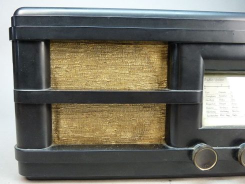 Bakelieten radio UNION RU3W - Afbeelding 2