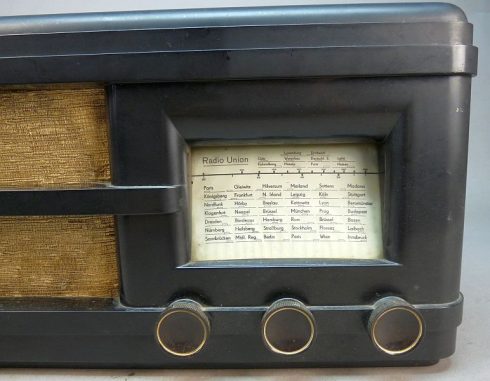 Bakelieten radio UNION RU3W - Afbeelding 3