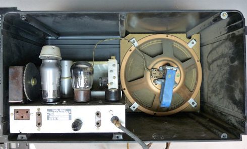 Bakelieten radio UNION RU3W - Afbeelding 12