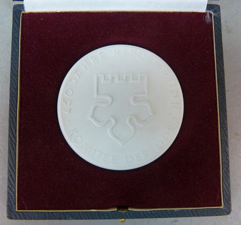 DDR Medaille Lutherstadt Wittenberg Meissen - Afbeelding 3
