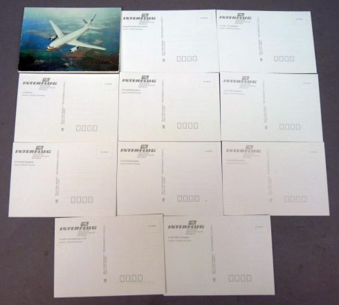 DDR Interflug ansichtkaarten set - Afbeelding 4