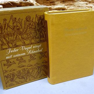 DDR Liederbuch Jeder vogel singt met seinem schnabel