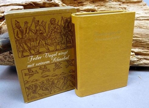 DDR Liederbuch Jeder vogel singt met seinem schnabel