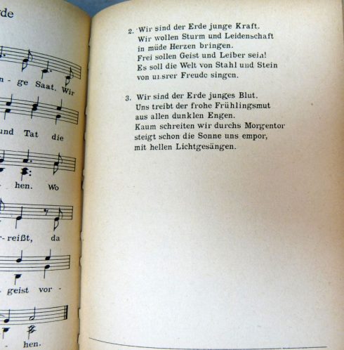 DDR FDJ liederbuch Leben Singen Kampfen - Afbeelding 3