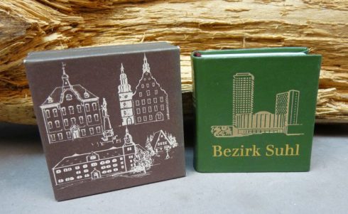 DDR mini boekje Bezirk Suhl