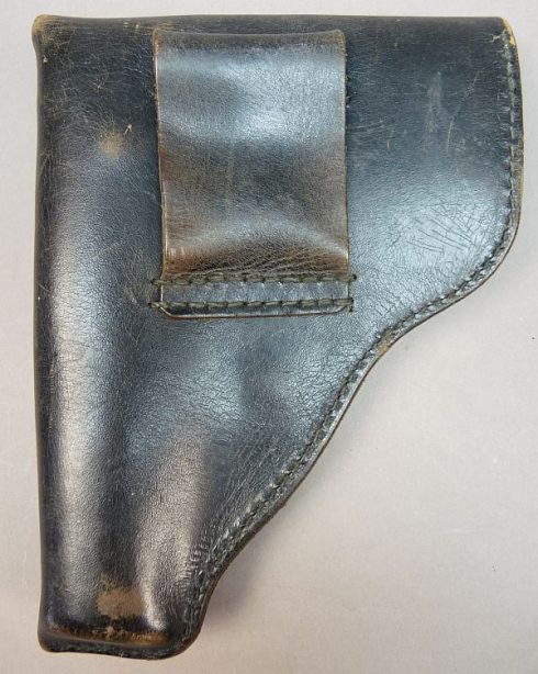 Zwart DDR Makarov holster MDJ (Ministerium des Justitz) vroeg model met ,,recht riempje,, - Afbeelding 4
