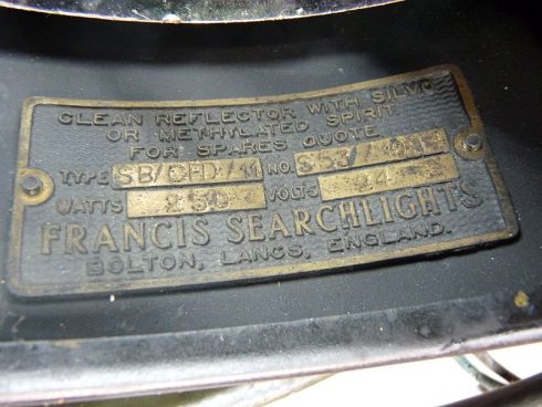 24V Zoeklicht uit 1953 - Afbeelding 2