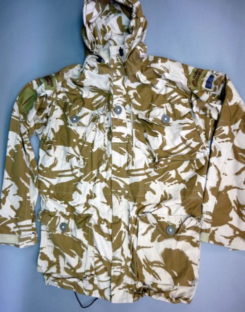 Desert camouflage windproof smock parka Royal Marines Commando - Afbeelding 2