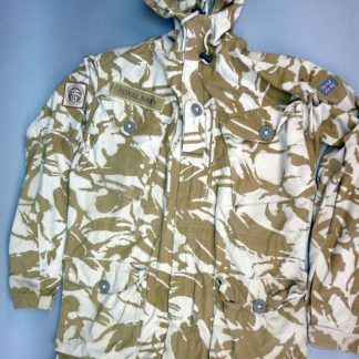 Desert camouflage windproof smock parka, Royal Navy